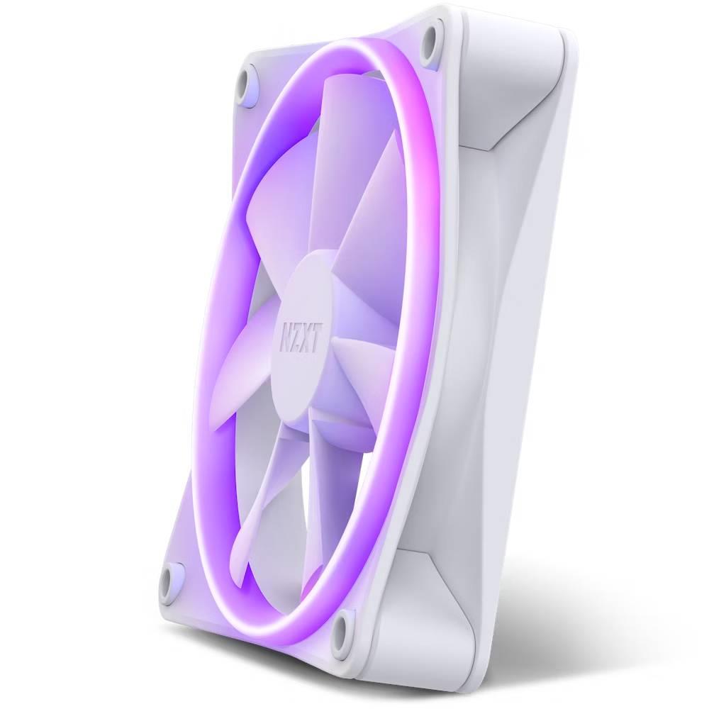 NZXT F120 RGB 120mm Beyaz Tekli Kasa Fanı