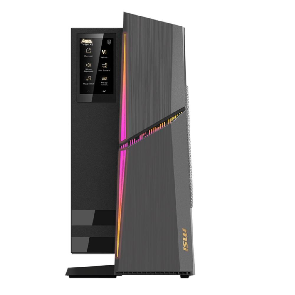 MSI MEG TRIDENT X2 14NUF7-458EU I7-14700KF 32GB DDR5 2TB SSD RTX4070 Ti SUPER VENTUS 3X 16G GDDR6X W11 Siyah Gaming Pc