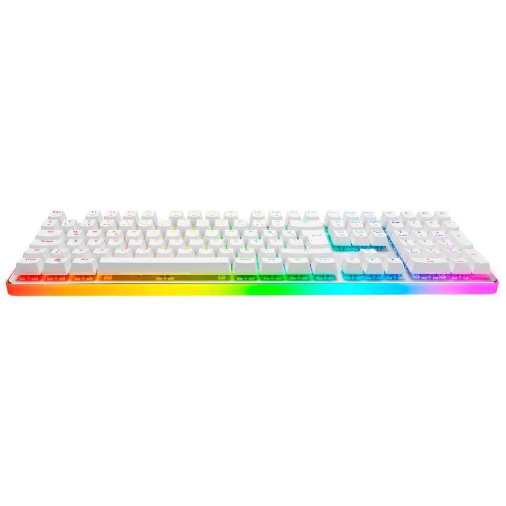 GameBooster G918 Fire Storm RGB Blue Switch Beyaz Mekanik Gaming Klavye