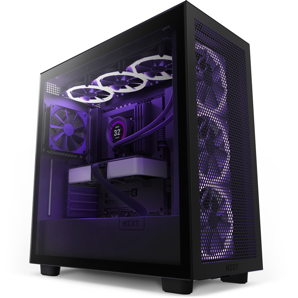 NZXT H7 2022 Flow USB 3.2 Siyah ATX Mid Tower Kasa