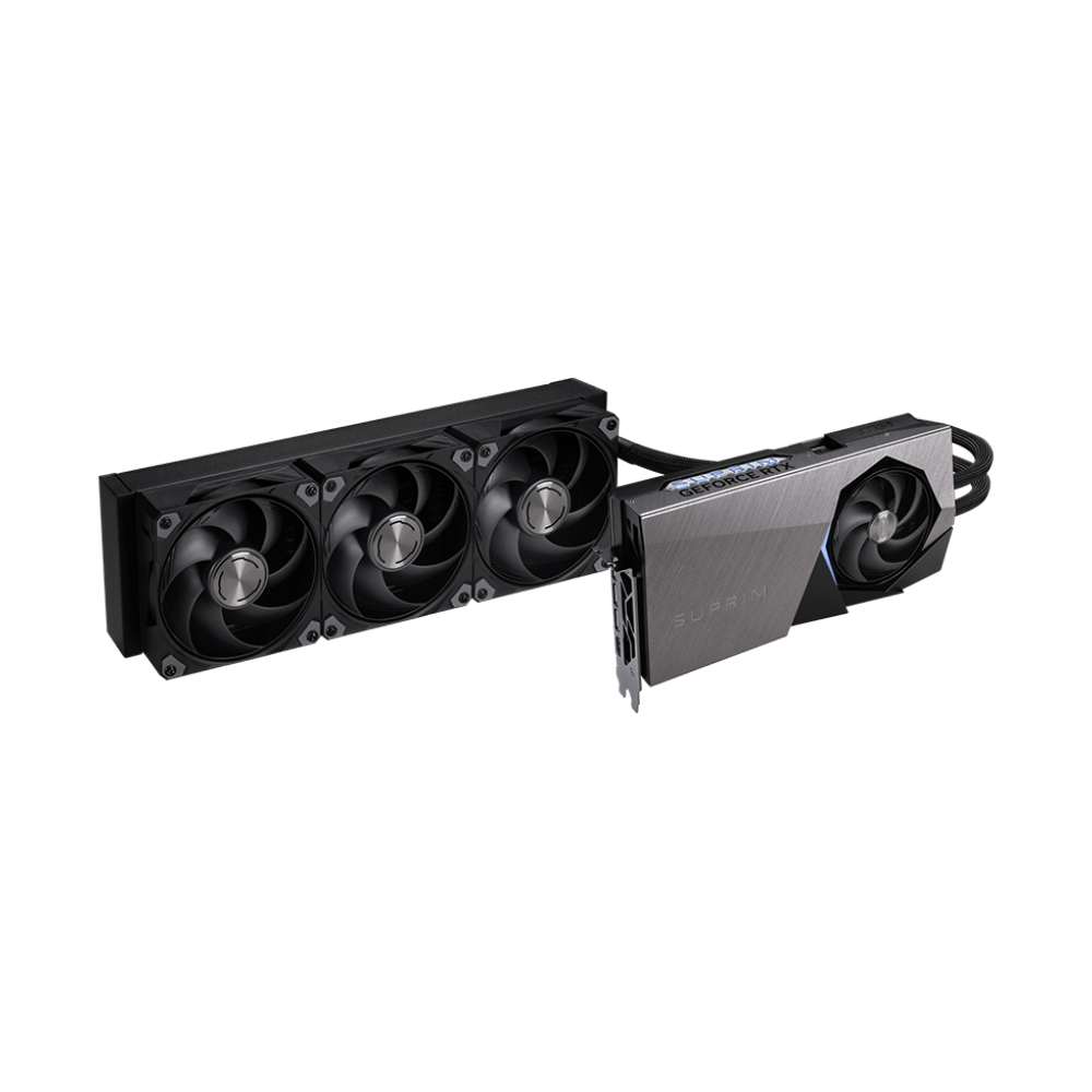 MSI GeForce RTX 5080 16G SUPRIM LIQUID SOC GDDR7 DLSS 4 256 Bit Ekran Kartı