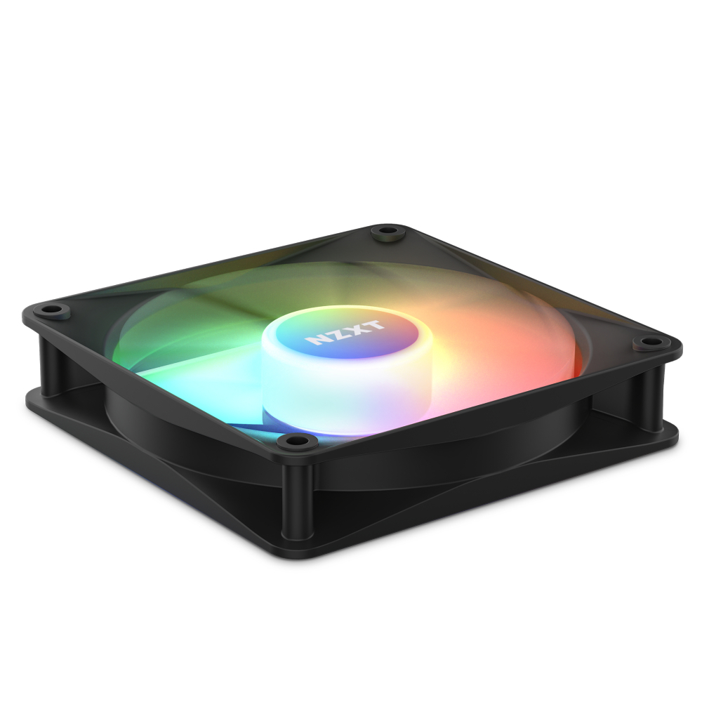 NZXT F120 RGB Core 3x120mm Kontrolcülü Siyah Kasa Fanı