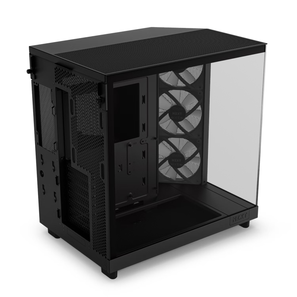 NZXT H6 Flow RGB USB 3.2 Siyah ATX Mid Tower Kasa | ITOPYA