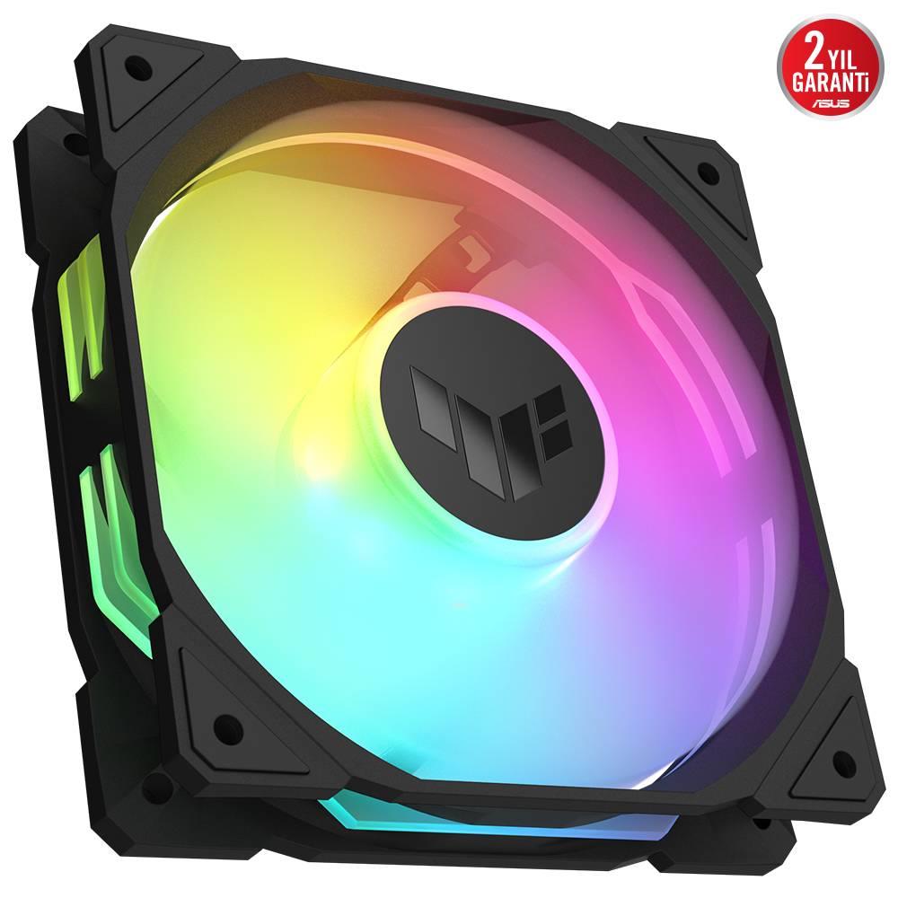 ASUS TUF GAMING TR120 ARGB 120mm Üçlü Siyah Kasa Fanı