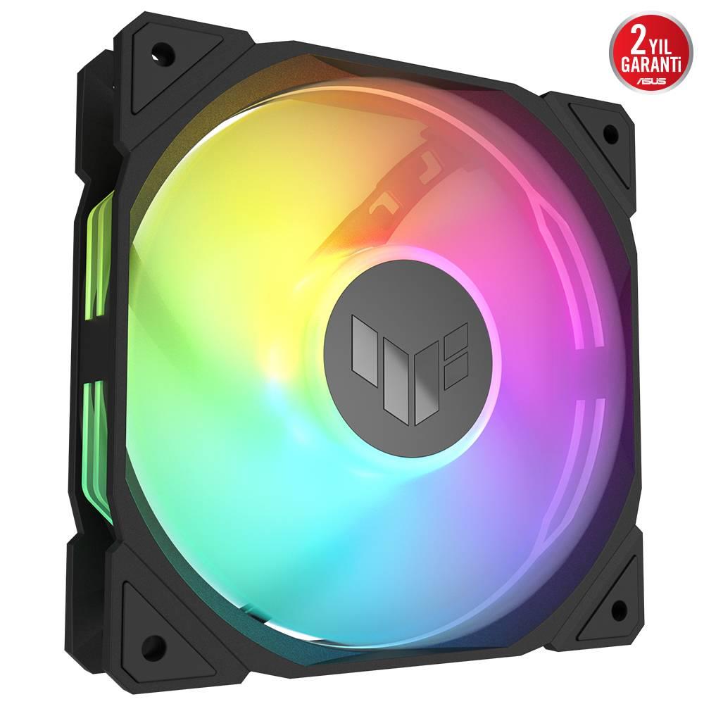 ASUS TUF GAMING TR120 ARGB 120mm Üçlü Siyah Kasa Fanı