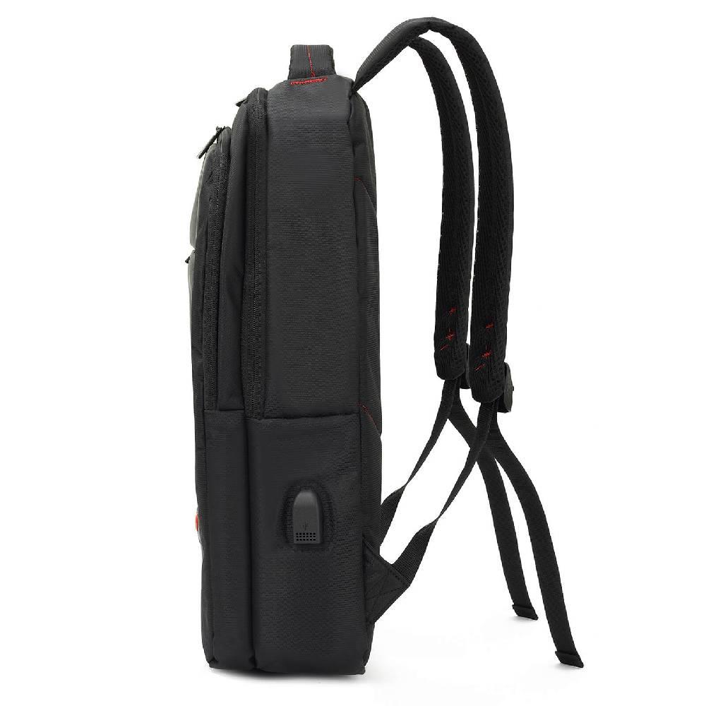 MACK Office 17.3" USB Girişli Siyah Notebook Sırt Çantası