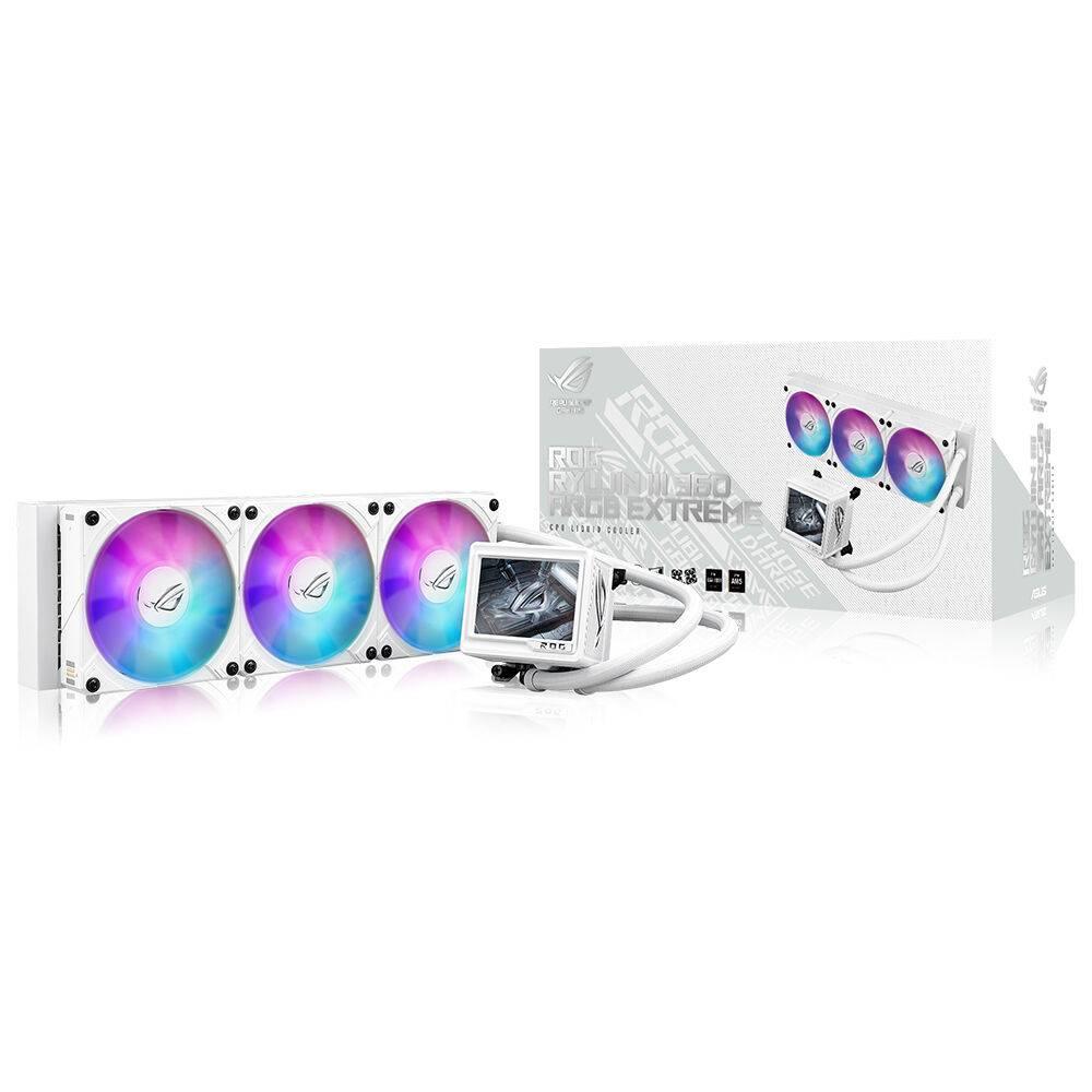 ASUS ROG RYUJIN III 360 ARGB EXTREME OLED LCD Ekranlı 360mm Beyaz İşlemci Sıvı Soğutucu