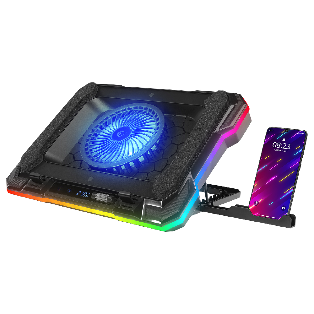 Rampage S49 CYCLONE RGB 14"-19" Led Notebook Soğutucu Stand