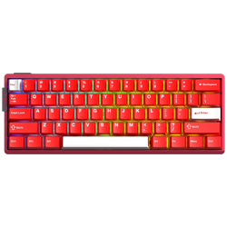Aula AG60 Pro Aether Switch Hot Swap RGB Kıırmızı Kablosuz Gaming Klavye