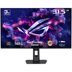 ASUS ROG Strix OLED XG32UCDS 31.5" 165Hz 0.03ms HDMI DP G-Sync FreeSync Premium Pro HDR400 UHD QD-OLED Gaming Monitör