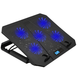 Juo Ventus 5 Fanlı LED Aydınlatmalı Notebook Soğutucu
