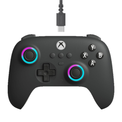 8BitDo Ultimate C Hall Efect XBOX Kablolu Koyu Gri Gamepad