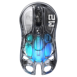 GravaStar Mercury M2 RGB 26000 DPI 1000Hz Siyah Şeffaf Kablosuz Gaming Mouse