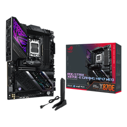 ASUS ROG STRIX X870E-E GAMING WIFI7 NEO 8600MHz(OC) DDR5 Soket AM5 M.2 HDMI DP ATX Anakart