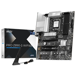 MSI PRO Z890-S WIFI6E 8800MHz(OC) DDR5 Soket 1851 M.2 HDMI DP ATX Anakart