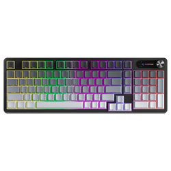 Rampage KB-R108 Gradient Membrane RGB Siyah Kablolu Gaming Klavye