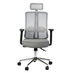 Pixel Hero Fileli Gri Ergonomik Ofis Koltuğu