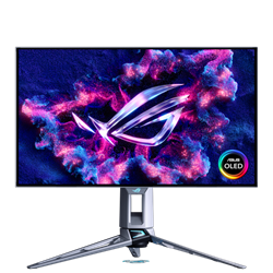 ASUS ROG Swift OLED PG27AQWP-W 26.5" 2K 540Hz HD 720Hz 0.02ms HDMI DP G-Sync FreeSync Premium Pro HDR10 Pivot Dual Mode WOLED Gaming Monitör