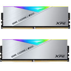 XPG Lancer 48GB(2x24) RGB 8400MHz CL40 CU-DIMM DDR5 Gümüş Dual Kit Ram