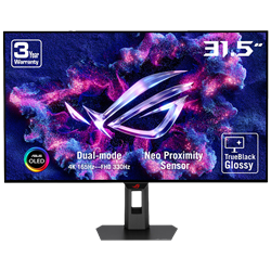 ASUS ROG Strix OLED XG32UCWG 31.5" 4K 165Hz FHD 330Hz 0.03ms HDMI DP Type-C G-Sync FreeSync Premium Pro HDR10 Dual Mode WOLED Gaming Monitör