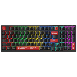 A4Tech Bloody WS98 Red Switch RGB Kablosuz Türkçe Gaming Klavye