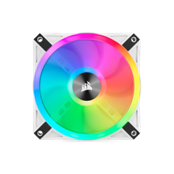 CORSAIR iCUE QL120 RGB PWM White 120mm Fan