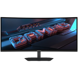 GIGABYTE GS34WQCA 34" 120Hz 1ms HDMI DP Adaptive Sync HDR 10 WQHD VA Curved 1500R Gaming Monitör