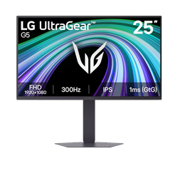 LG UltraGear 25G550B-B G5 25" 300Hz 1ms HDMI DP AdaptiveSync HDR10 FHD IPS Gaming Monitör