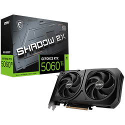 MSI GeForce RTX 5060 TI 8G SHADOW 2X OC PLUS GDDR7 DLSS 4 128 Bit Ekran Kartı