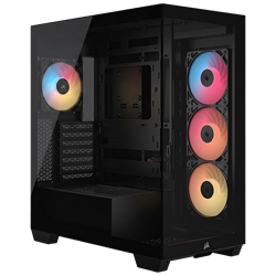 CORSAIR 3500X RM850e 850W 80+Gold Tempered Glass USB 3.2 Siyah E-ATX Mid Tower Kasa