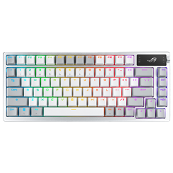 ASUS ROG Azoth ROG NX Mechanical Switch İngilizce RGB Mekanik Kablosuz Beyaz Gaming Klavye