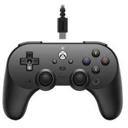 8BitDo Pro 2 Hall Effect Siyah Kablolu Xbox Gamepad