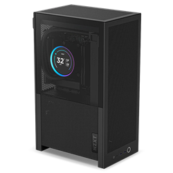 NZXT H2 Flow USB 3.2 USB-C Siyah Mini ITX Kasa