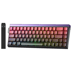 Aula Hero 68 HE Dragon King Switch Hot Swap TKL RGB Neon Kırmızı Kablolu Gaming Klavye