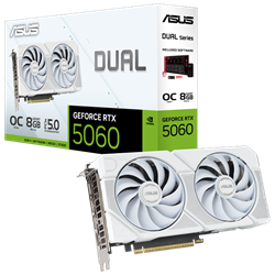 ASUS Dual GeForce RTX 5060 OC Edition 8GB Beyaz