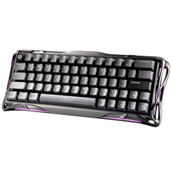 GravaStar Mercury V60 Pro RGB Manyetik Switch İngilizce Q GunMetal Kablolu Gaming Klavye