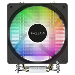 FAZEON A3120TRA 12cm RGB Kule Tipi Siyah İşlemci Soğutucu