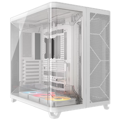 CORSAIR AIR 5400 RS-R ARGB Tempered Glass USB 3.2 Beyaz E-ATX Mid Tower Kasa