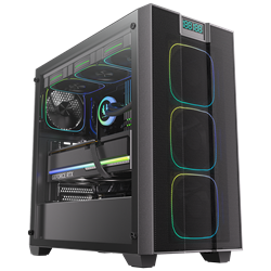 BitFenix IT200 750W 80+ Bronze ATX 3.1 Tempered Glass FRGB Siyah ATX Mid Tower Kasa