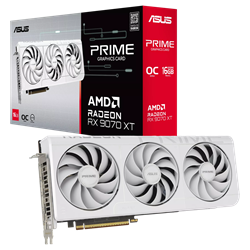 ASUS PRIME Radeon RX 9070 XT OC 16GB GDDR6 256 Bit Beyaz Ekran Kartı