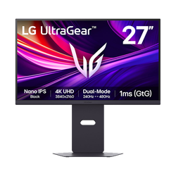 LG UltraGear 27G850A-B 27-- 4K 240Hz FHD 480Hz 1ms HDMI DP FreeSync Premium Pro G-Sync Pivot HDR600 Dual Mode Nano IPS Gaming Monitör