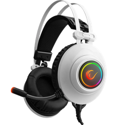 Rampage RM-K1 PULSAR 7.1 Surround RGB Titreşimli Beyaz Mikrofonlu Gaming Kulaklık