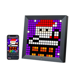Divoom Pixoo App Kontrollü Animasyonlu Gaming 16x16 Piksel LED Ekran Resim Çerçevesi
