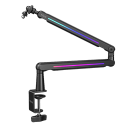Fifine BM88PRO RGB Low Profile Masaüstü Mikrofon Standı