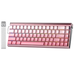 Aula Hero 68 HE Black King Switch Hot Swap TKL RGB Neon Pembe Kablolu Gaming Klavye