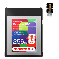 SanDisk 256 GB CFexpress Type B FIFA World Cup 2026 Sürüm Hafıza Kartı