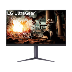LG UltraGear 32GS75Q-B 32'' 180Hz 1ms HDMI DP FreeSync G-Sync Pivot HDR400 QHD IPS Gaming Monitör