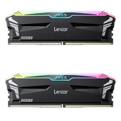Lexar 32GB (2x16GB) ARES RGB 6000MHz CL30 XMP/EXPO DDR5 Soğutuculu Siyah Dual Kit Ram