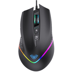 Aula F805 6400DPI 125Hz RGB Siyah Kablolu Gaming Mouse