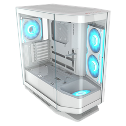 COUGAR FV270 Tempered Glass RGB Beyaz E-ATX Gaming Kasa
